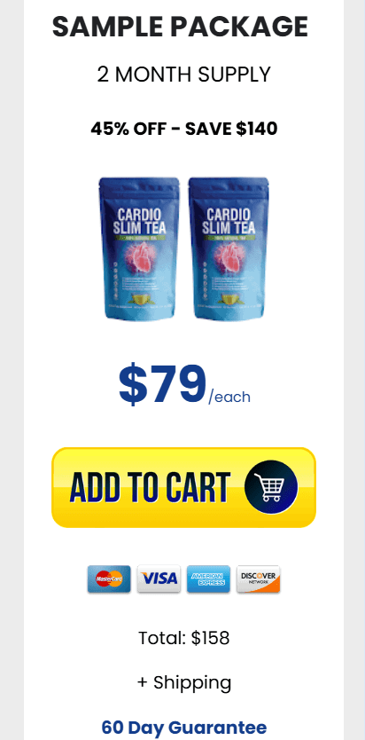 Cardio Slim Tea order